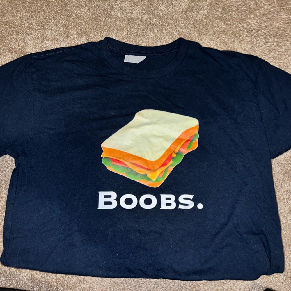 BOOBS SANDWICH SHIRT
